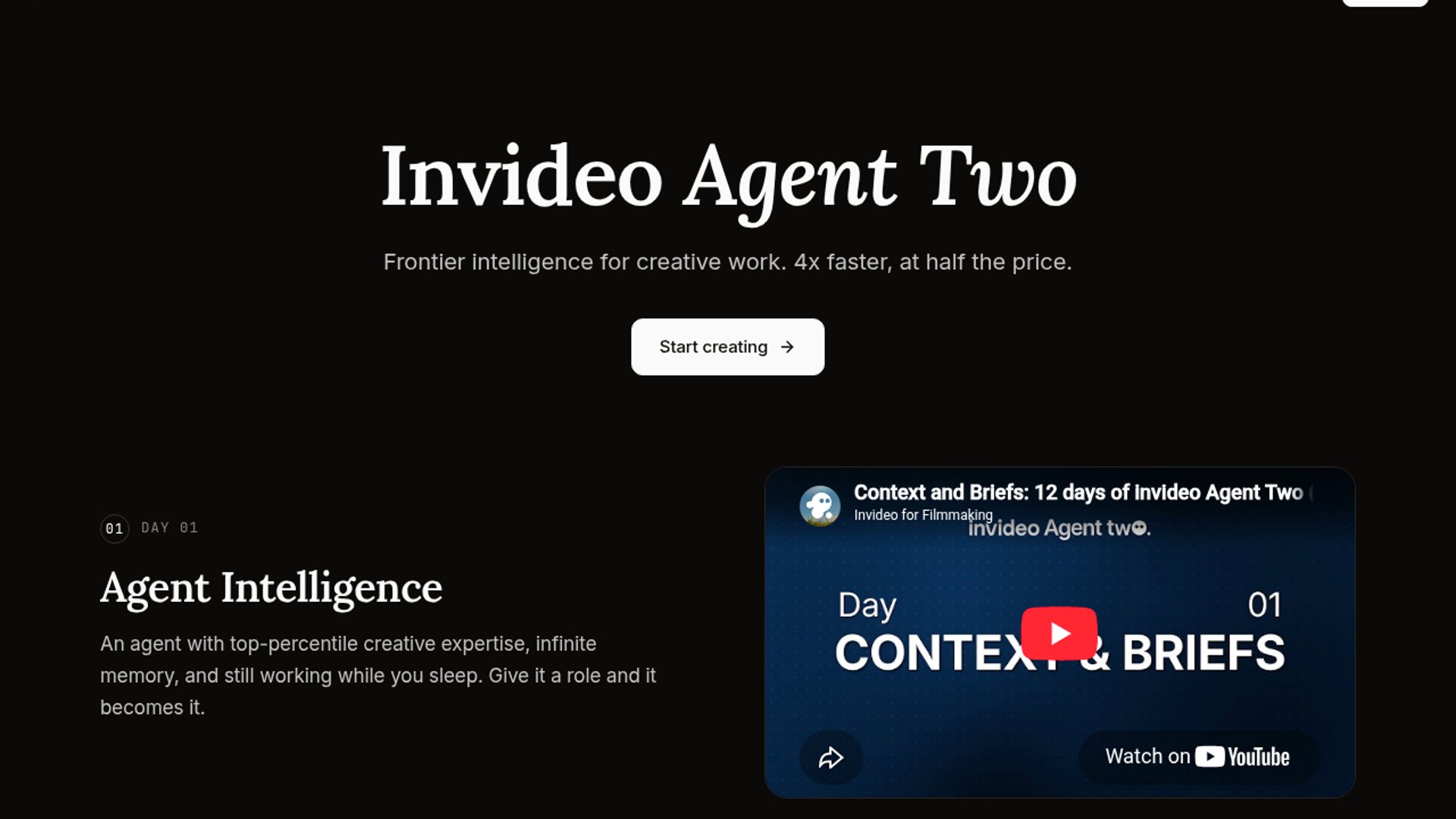 invideo Agent Two builds AI film crews