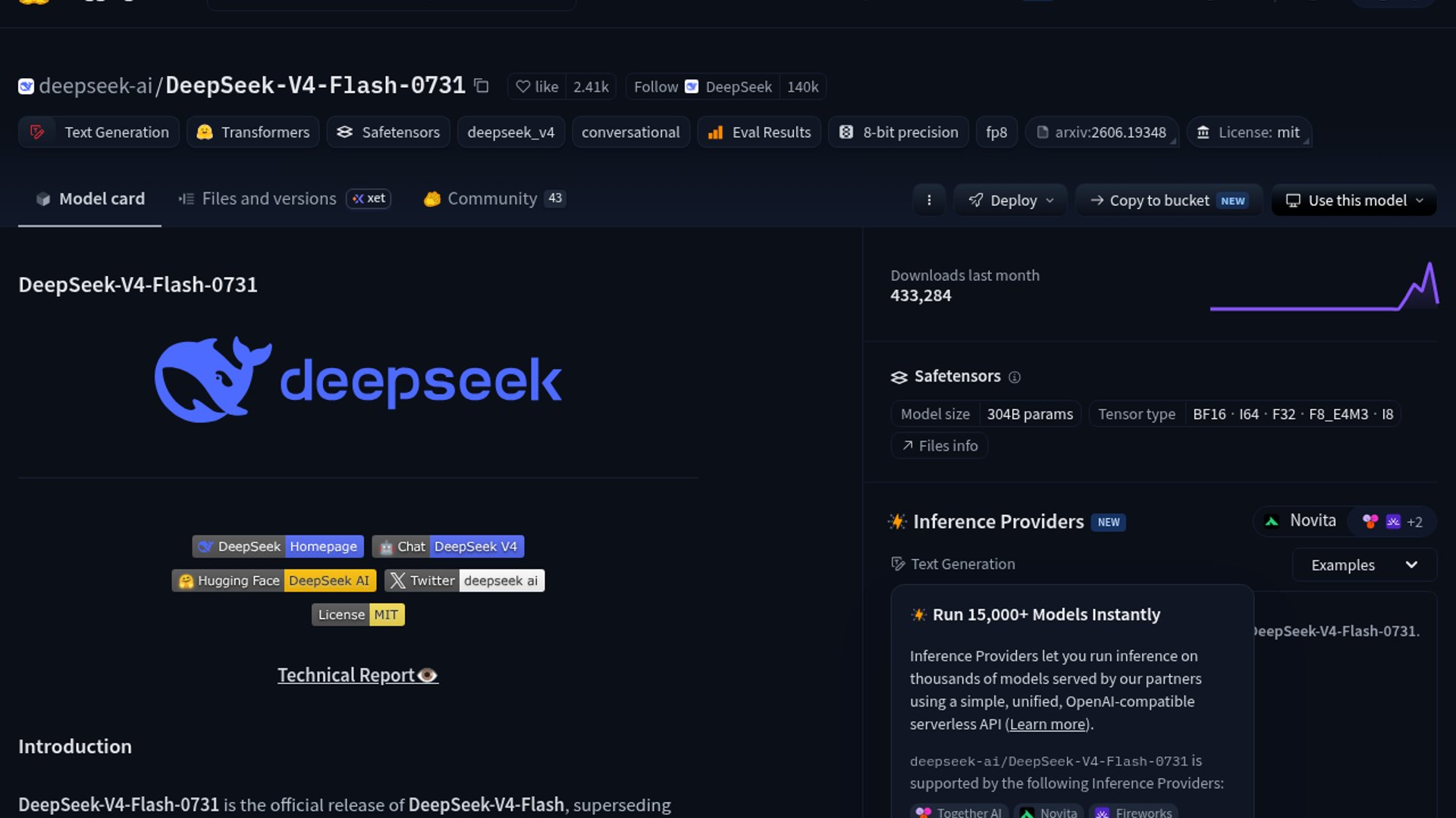DeepSeek-V4-Flash climbs Agent Arena rankings