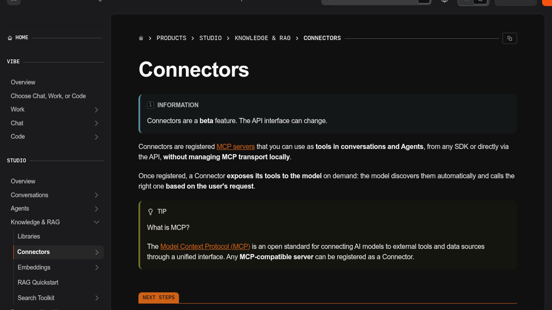 Mistral Studio adds MCP authentication debugger
