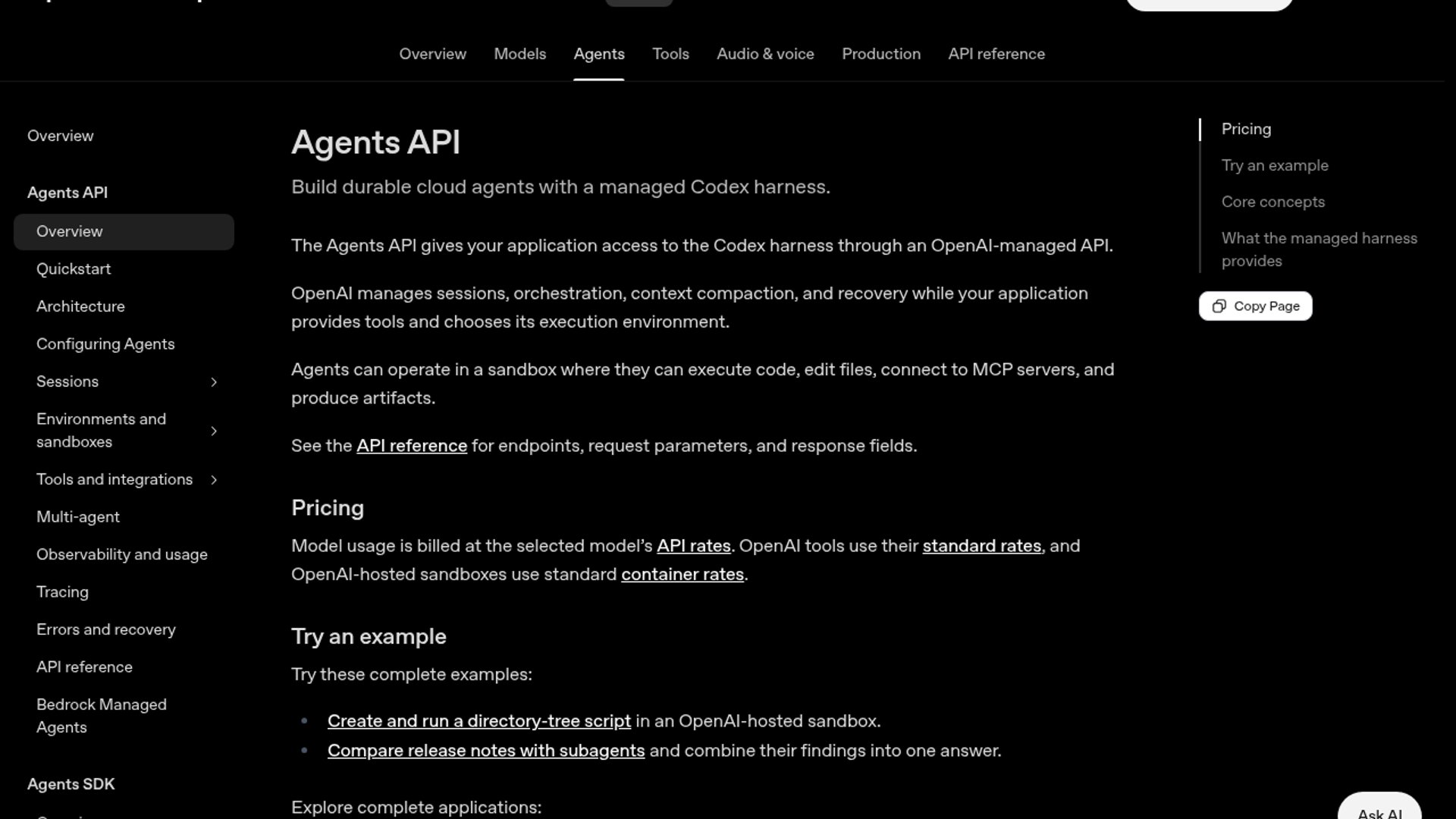 Agents API ships safer, faster sessions