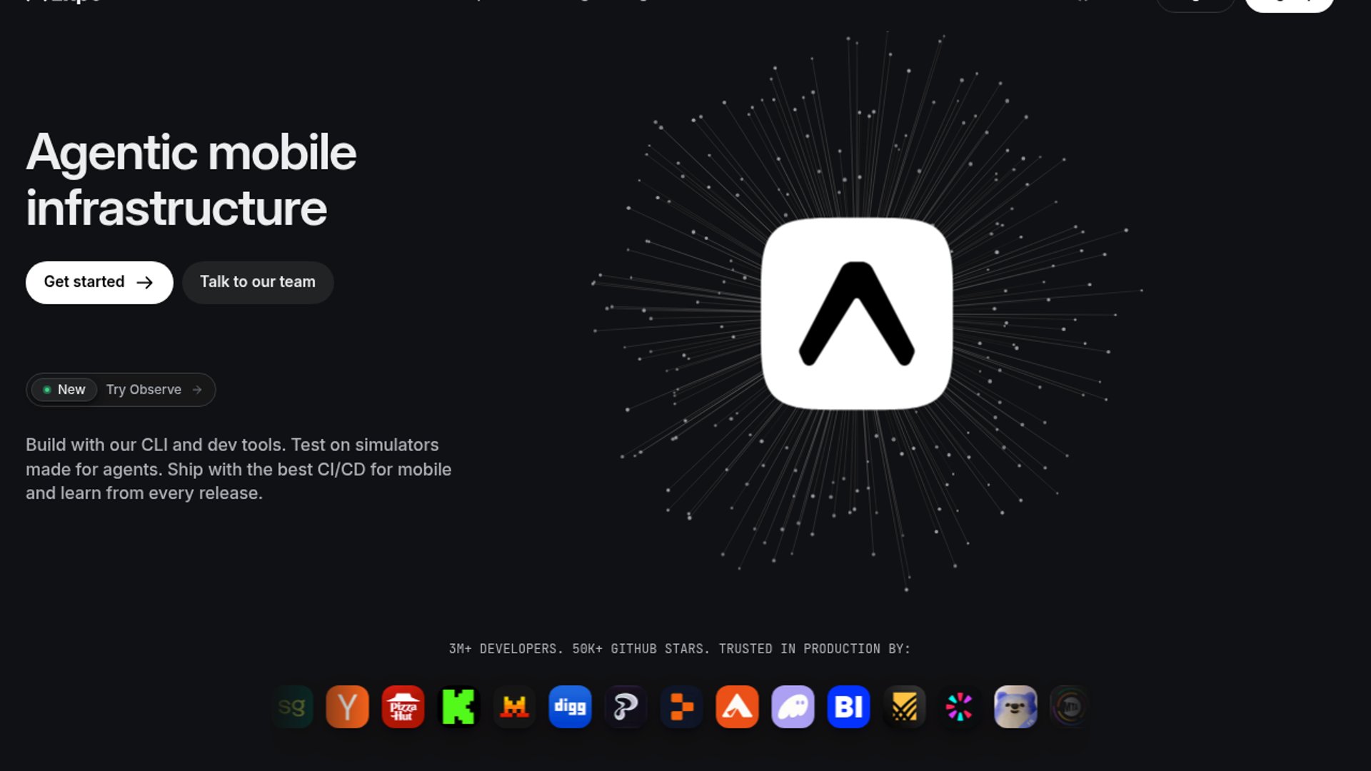 Expo SDK 58 ships for iOS 27