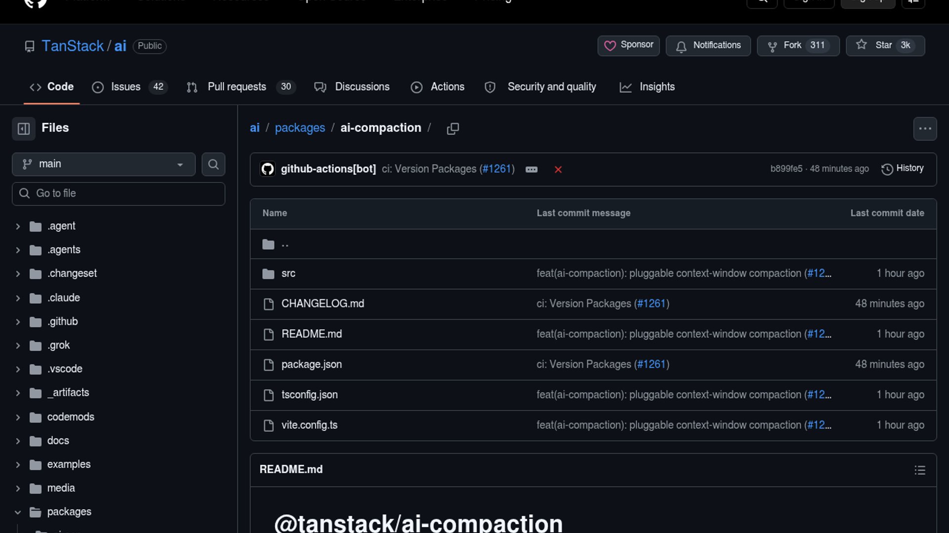 TanStack AI Compaction Keeps Chats Rolling
