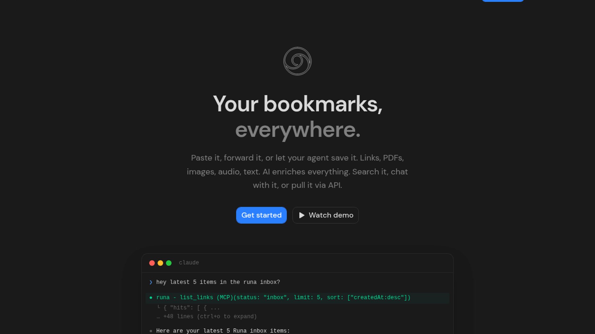 Runa drops AI-first inbox with MCP server
