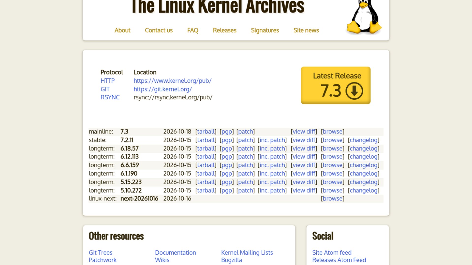 Linux 7.3 Ships Faster Scheduling, I/O