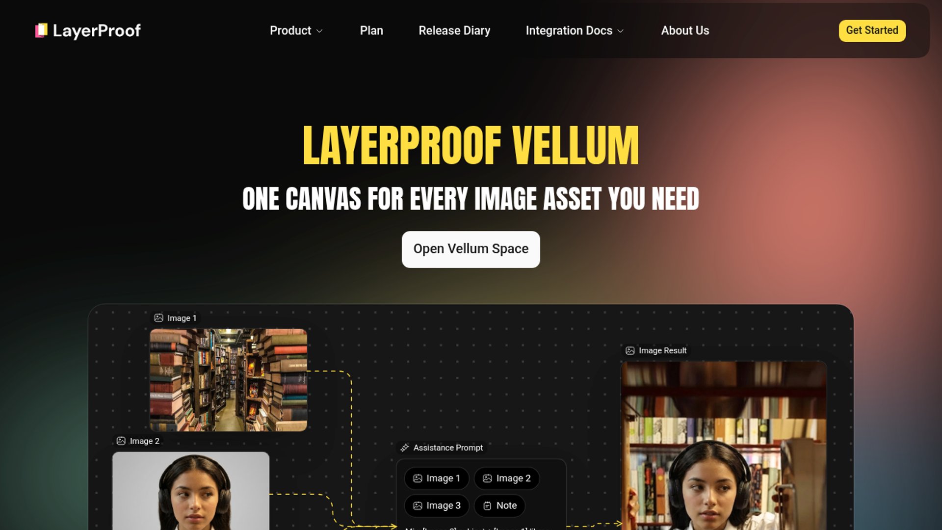 LayerProof Vellum launches visual AI canvas