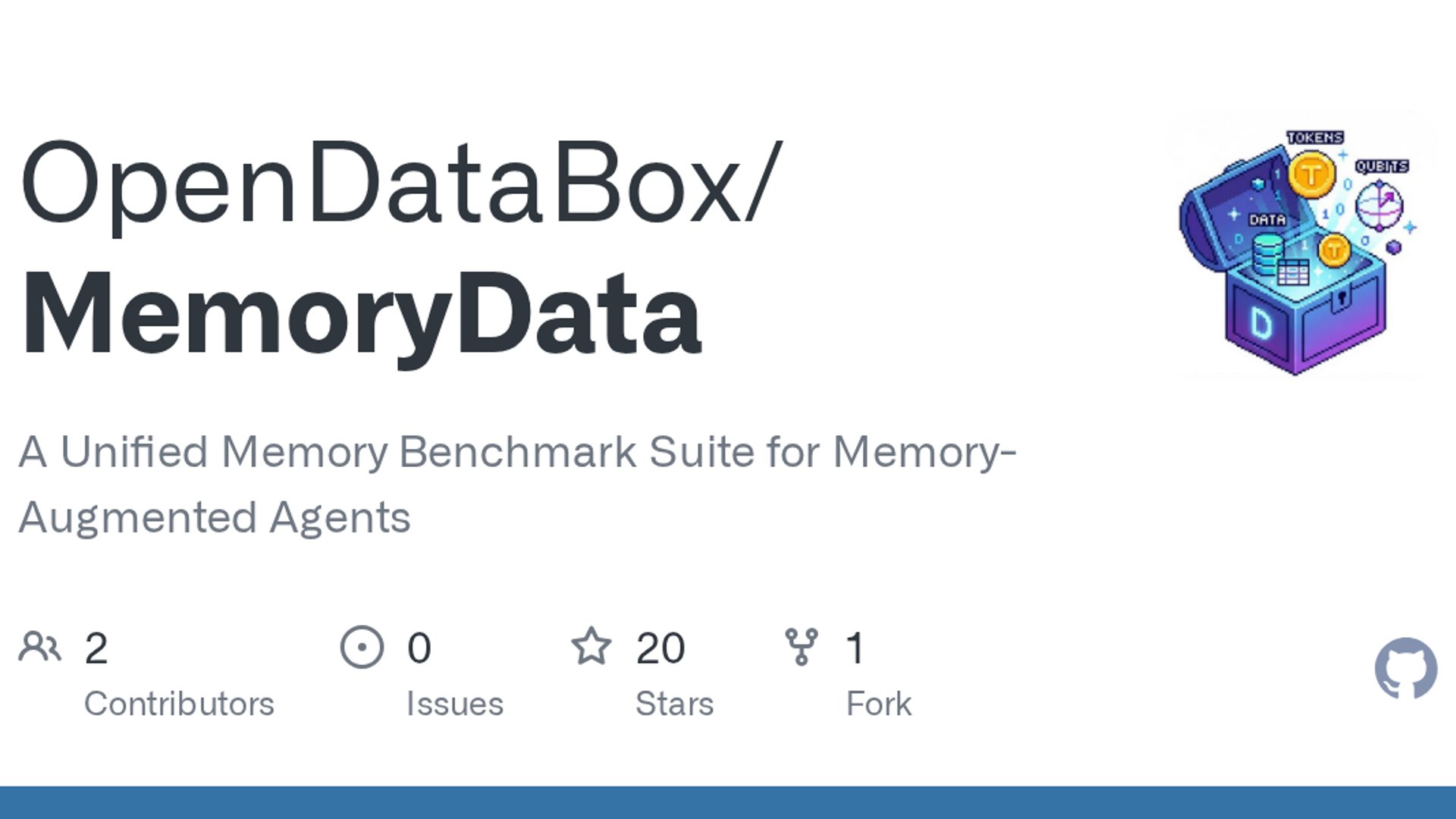 MemoryData drops to benchmark agent memory