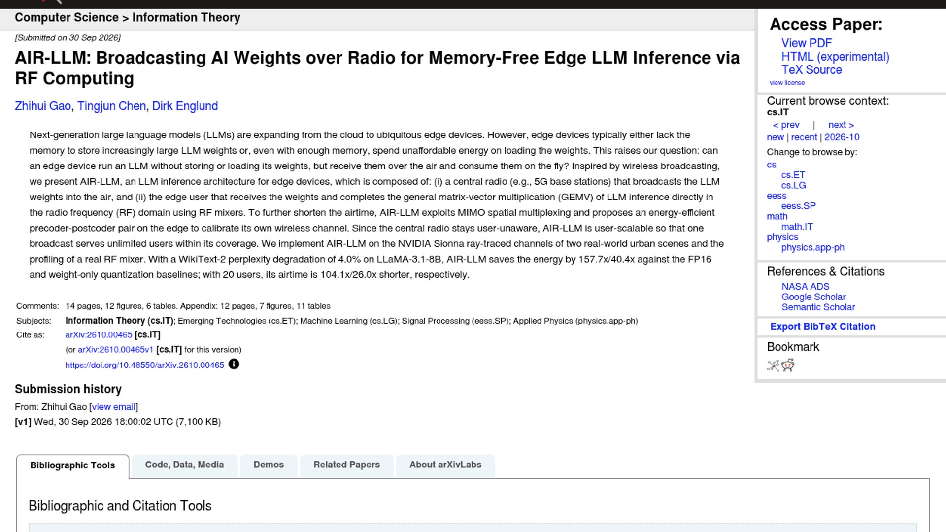 AIR-LLM Broadcasts Weights for Memory-Free Edge Inference
