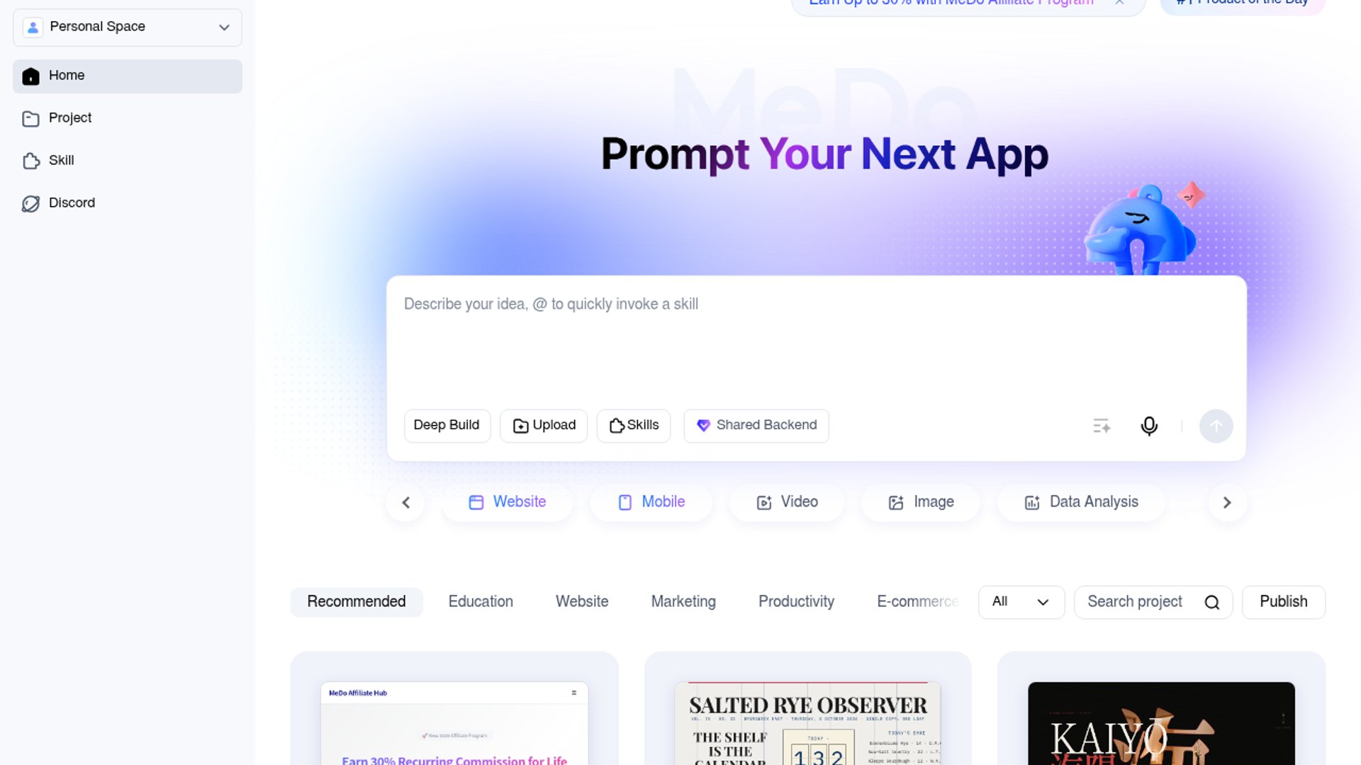 MeDo 3.5 ships AI SEO Agent for app optimization