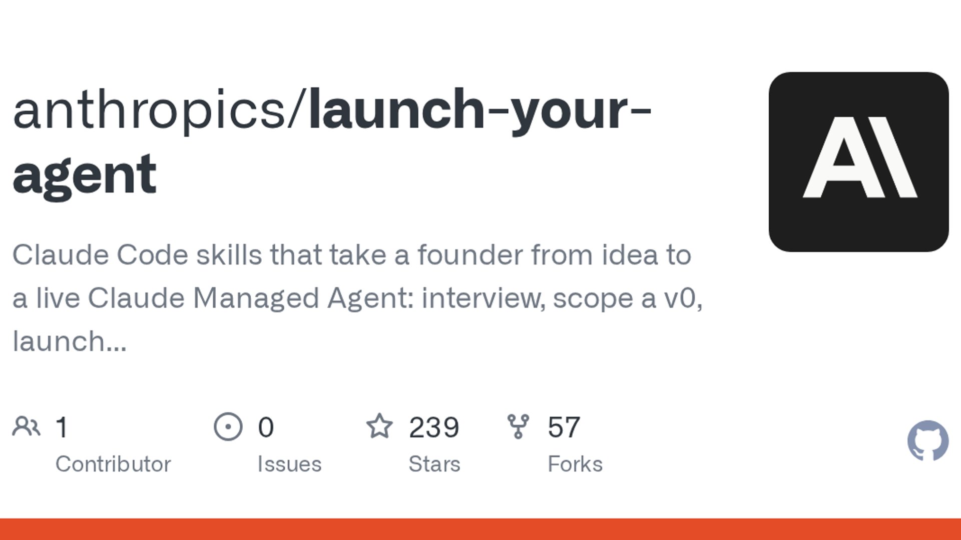Anthropic open-sources launch-your-agent skill for Claude Code