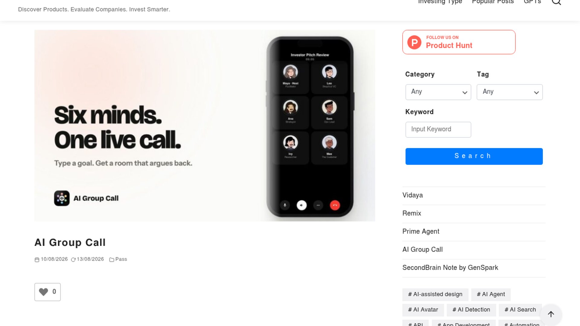 AI Group Call stages live AI debates