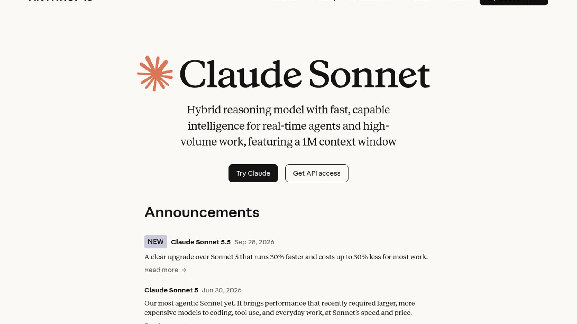 Claude Sonnet 5.5 runs 30% faster