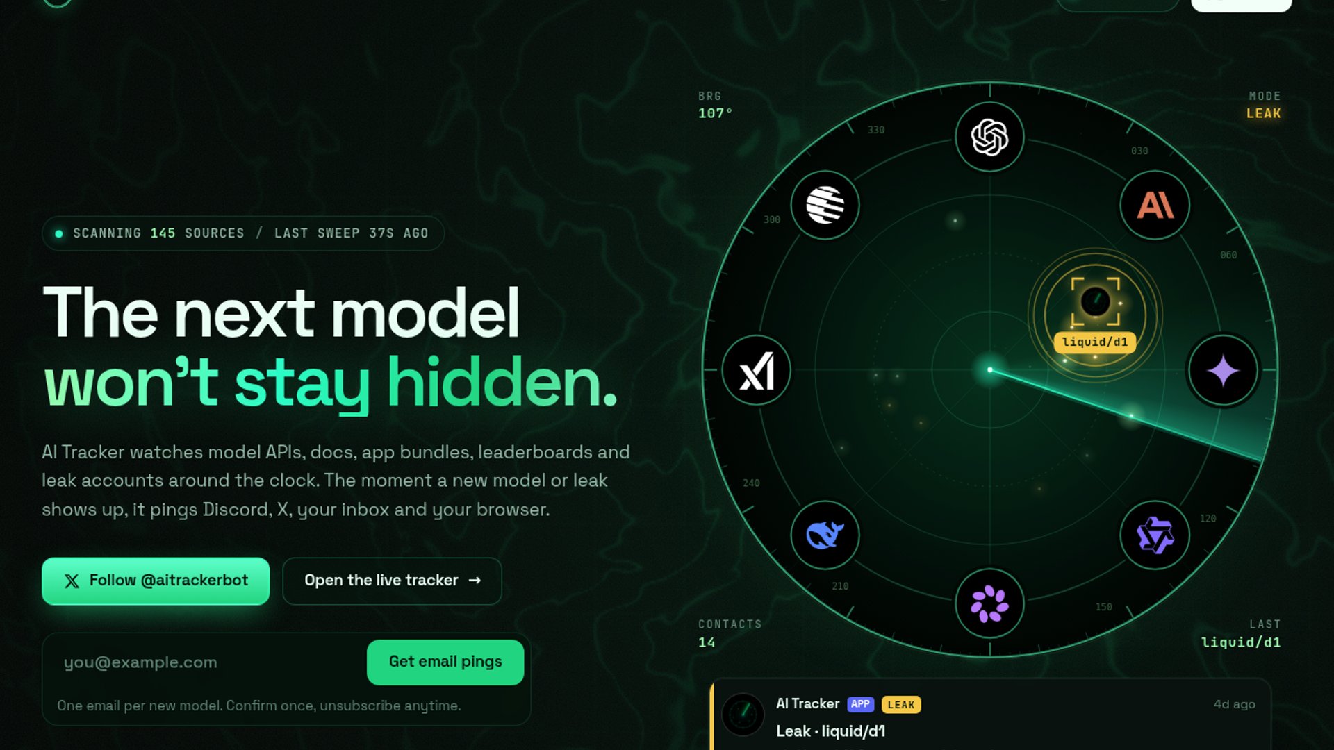 AI Tracker Opens Searchable Model-Detection Hub