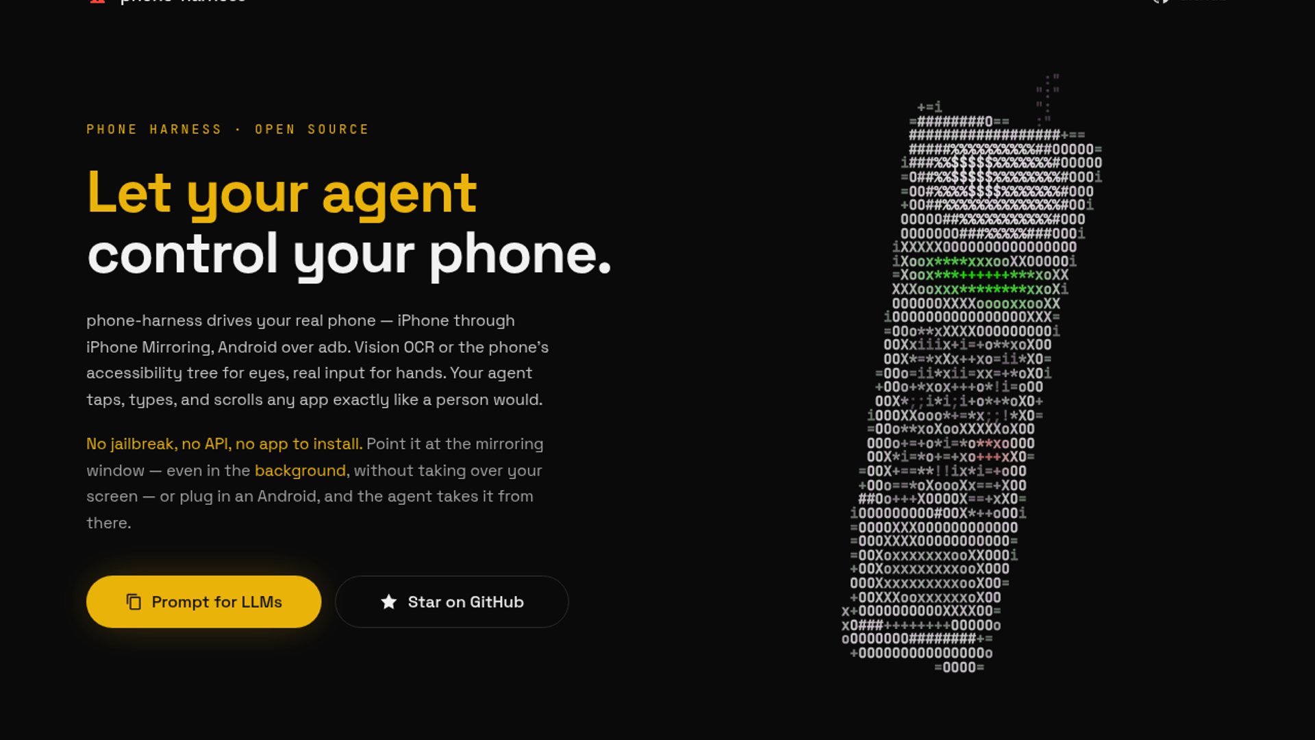 phone-harness 0.2.0 adds Android control