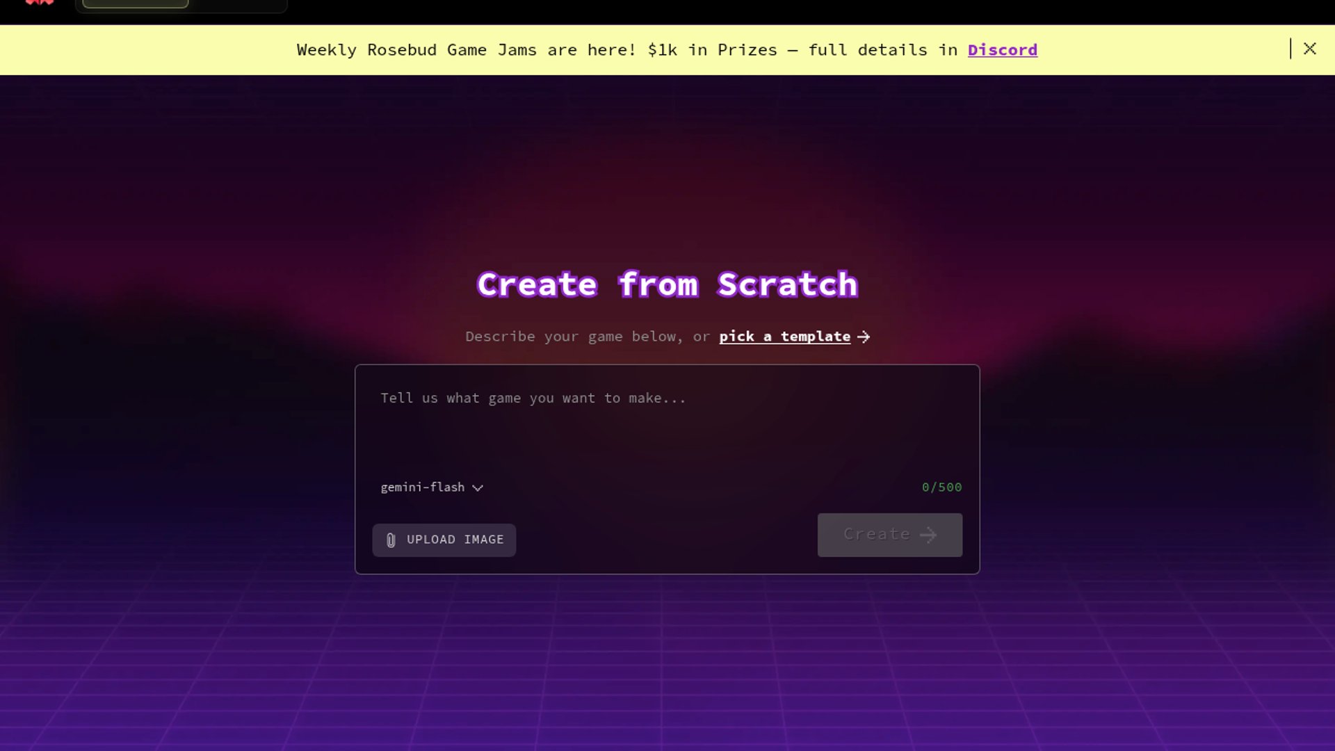 Rosebud AI builds game from five-word prompt