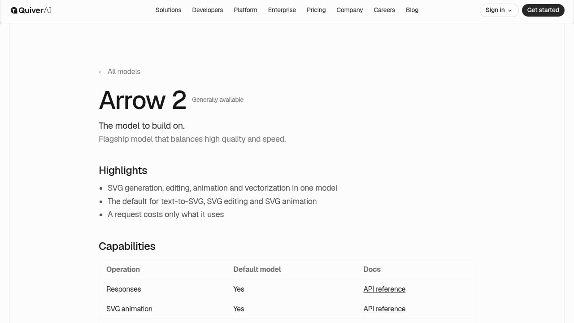 Arrow 2 powers editable SVGs in FLORA.