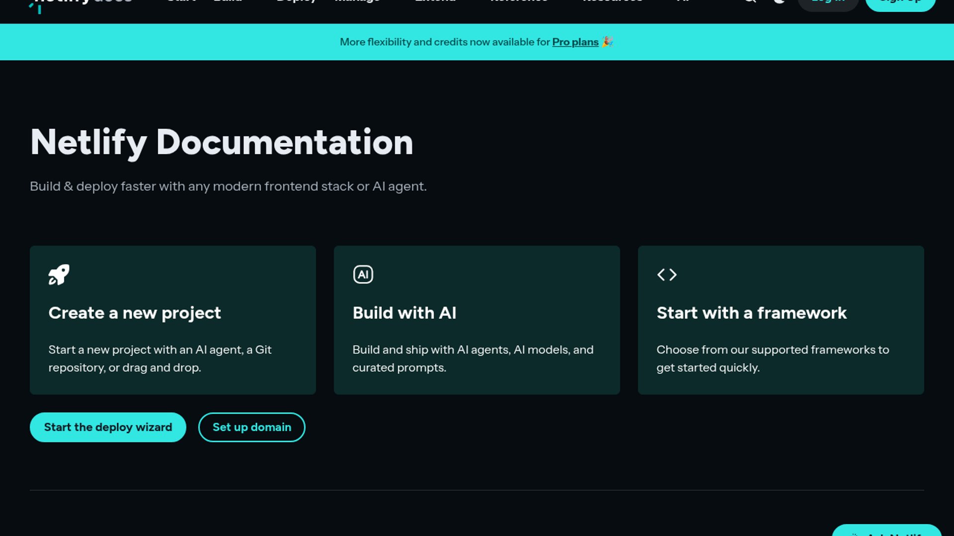 Netlify docs earn 97/100 AI agent readiness