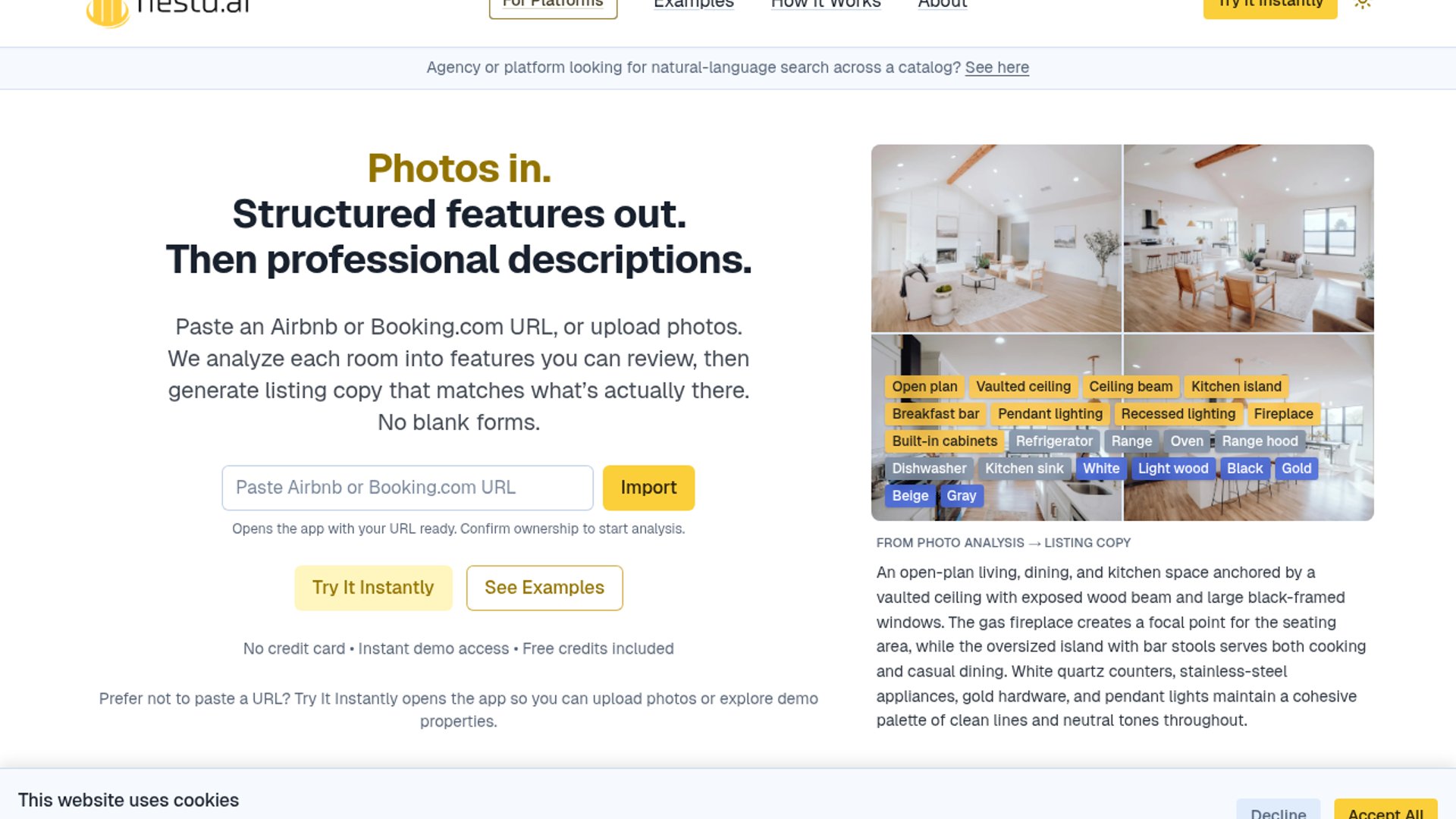 nestd.ai turns property photos into listings