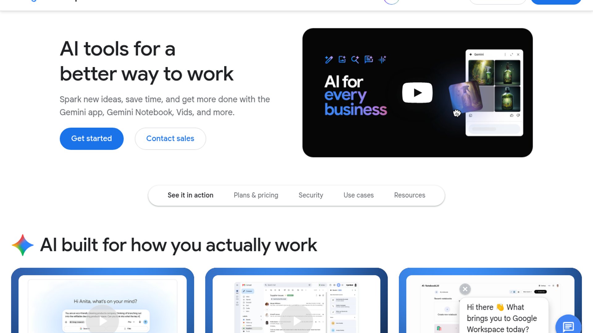 Google leaks Workspace AI rollout to admins