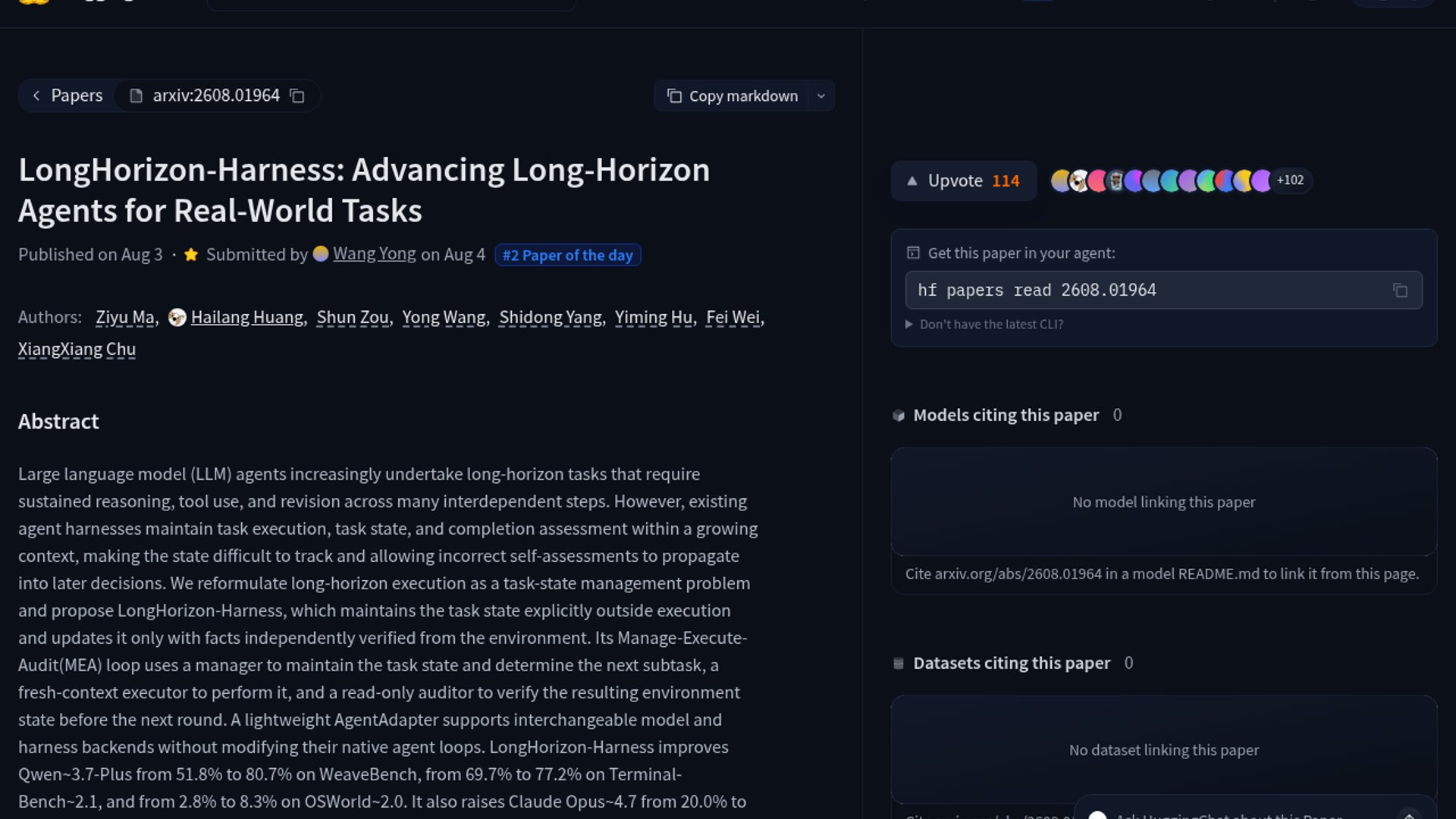 LongHorizon-Harness introduces Manage-Execute-Audit framework to prevent agent goal drift