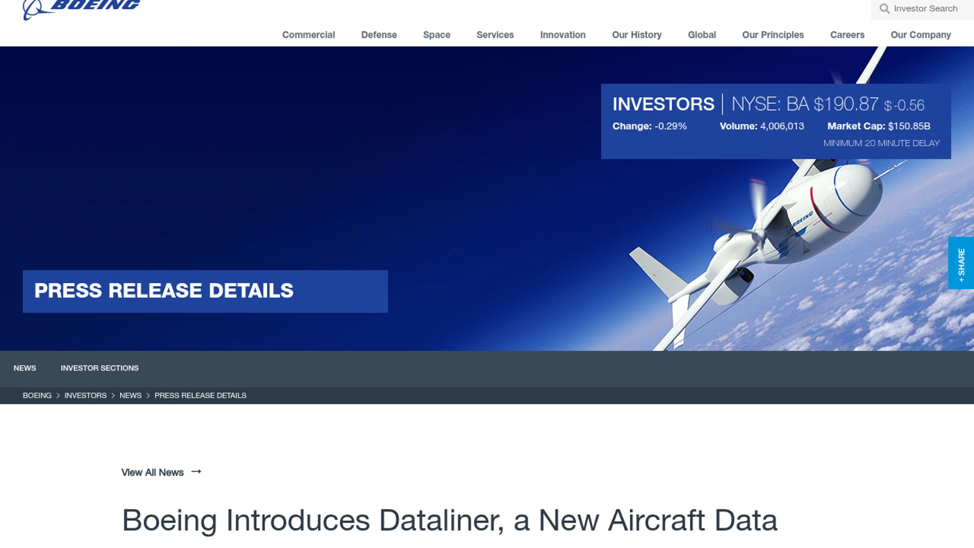Boeing Dataliner Brings AI to Fleet Data