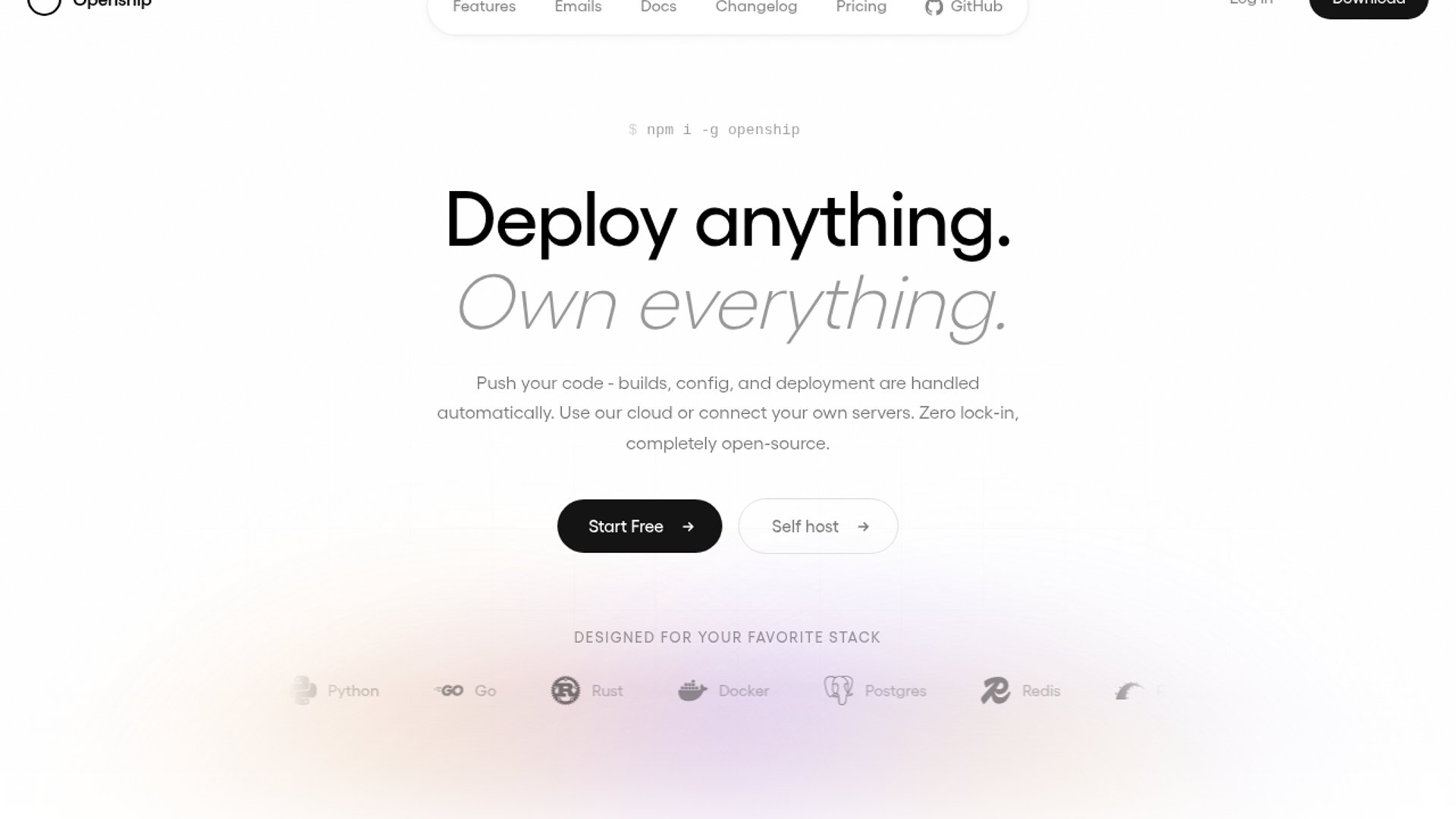 OpenShip launches agentless self-hosted PaaS