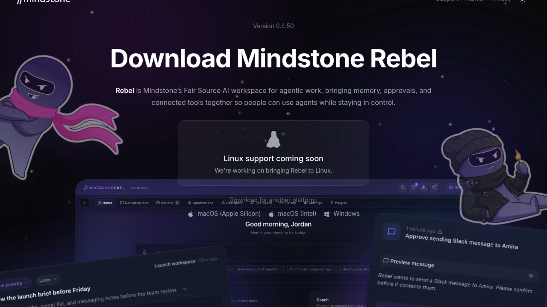 Mindstone Rebel drops desktop AI workspace