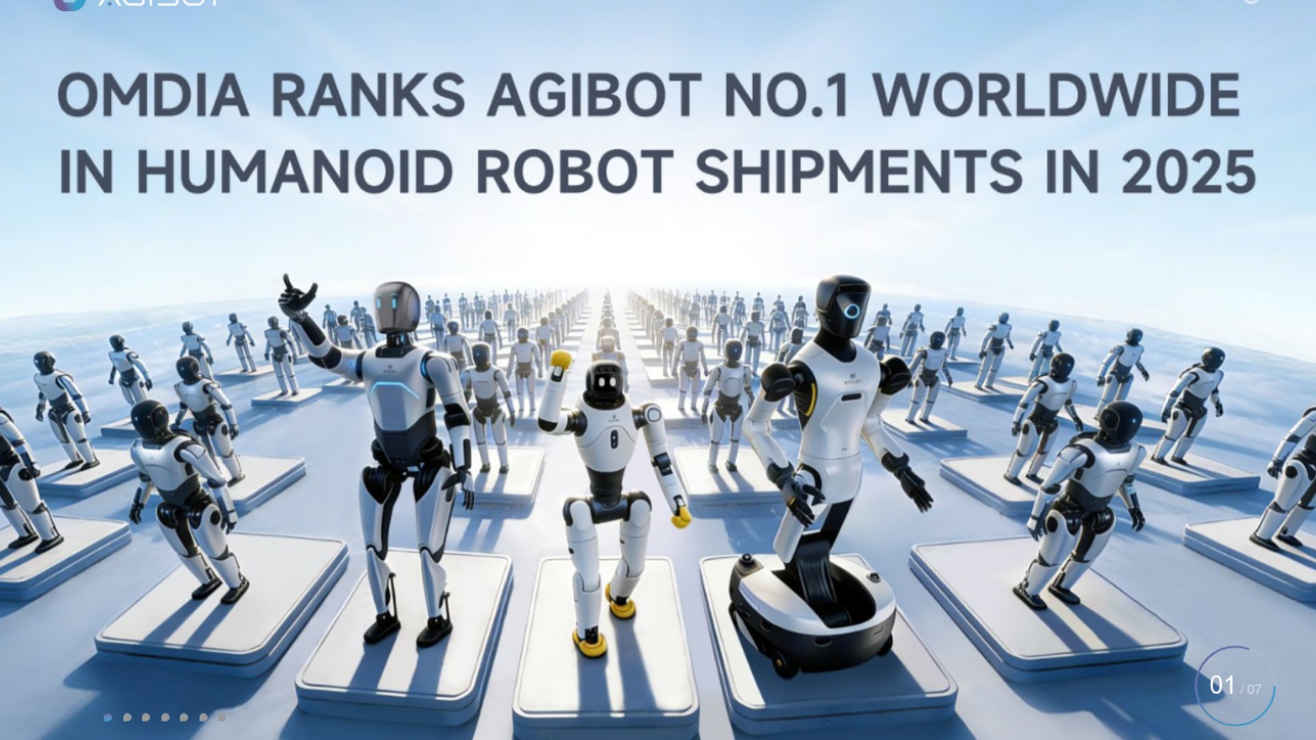 AGIBOT unveils four robots at WAIC 2026