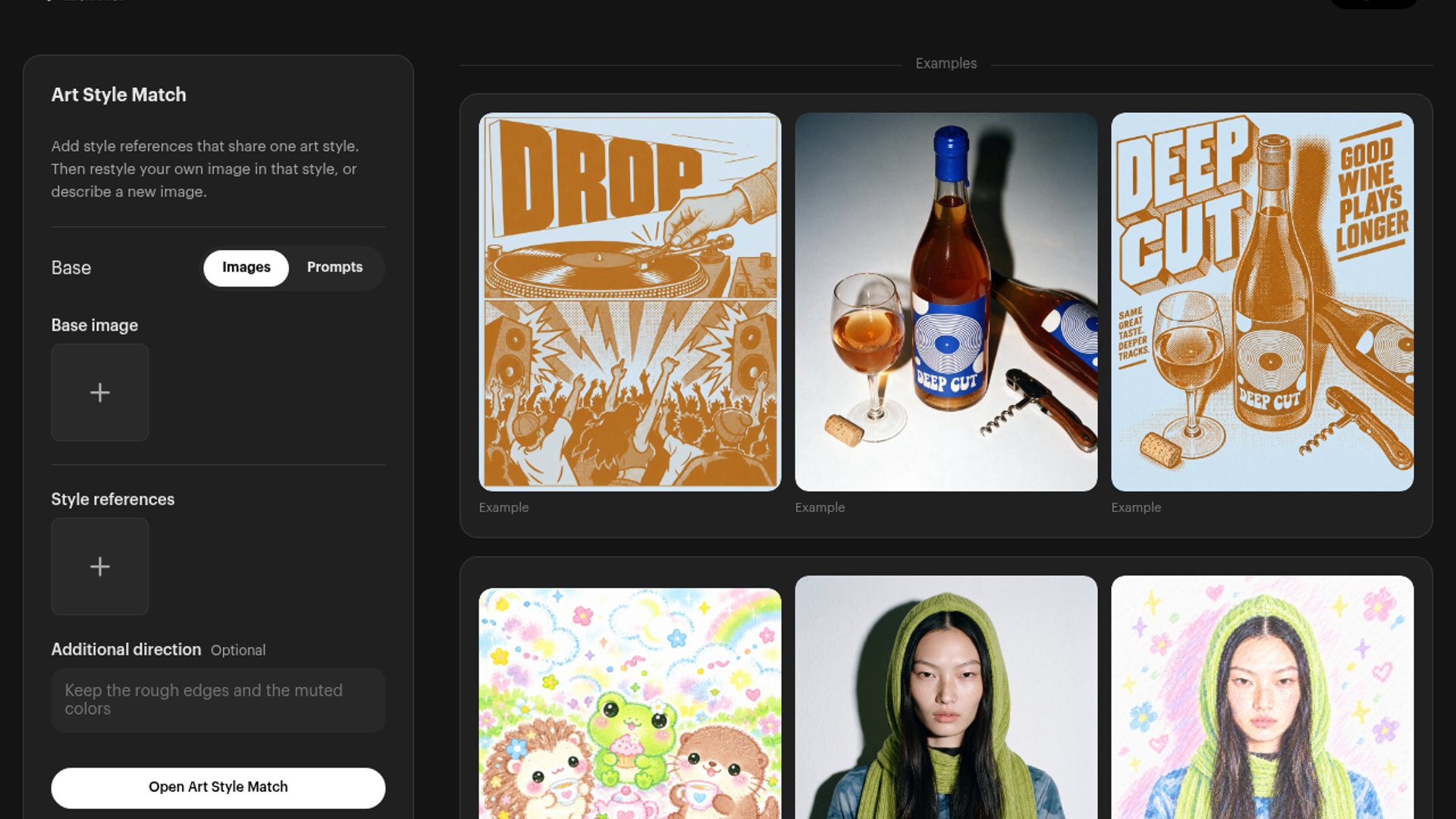 Luma Art Style Match Preserves Product Shots