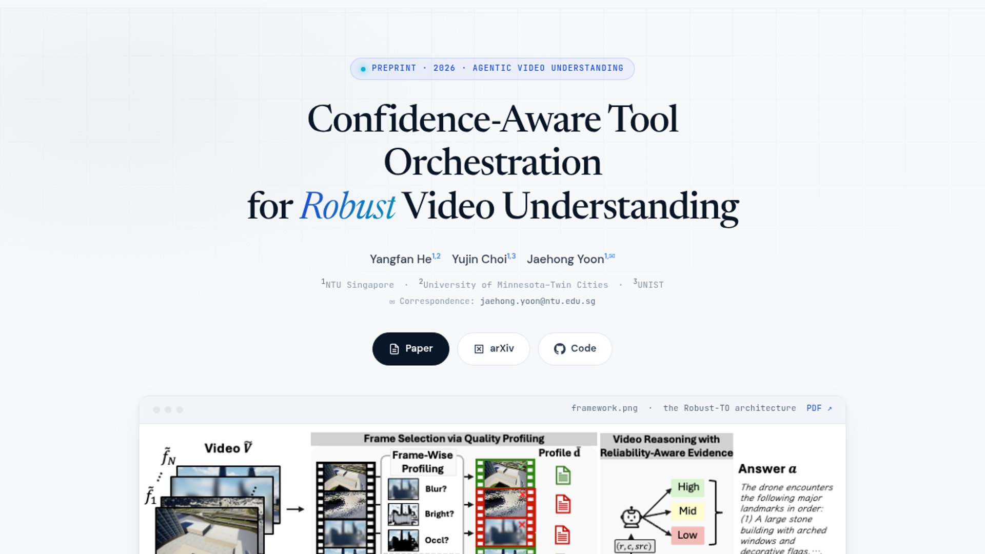 Robust-TO tackles video reasoning blind trust