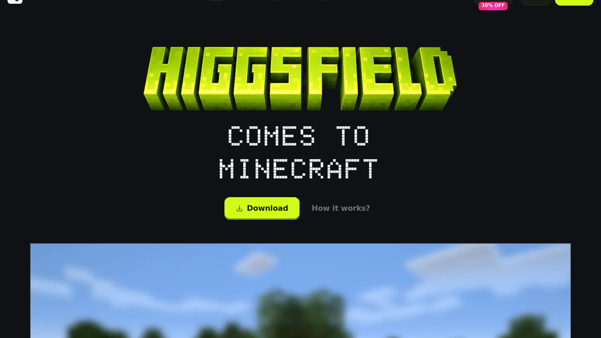 Higgsfield launches HiggsCraft Minecraft mod