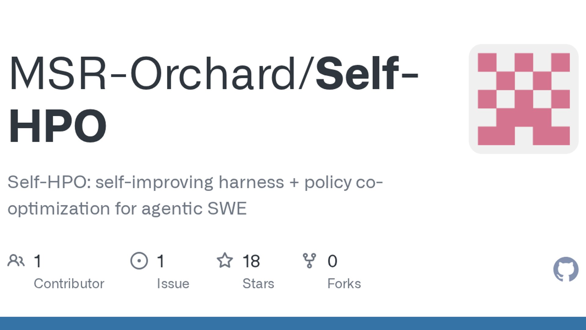 Self-HPO Rewrites Its Coding Harness