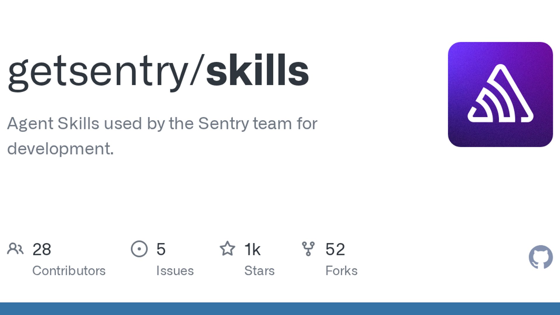 Sentry Skills packages production engineering workflows