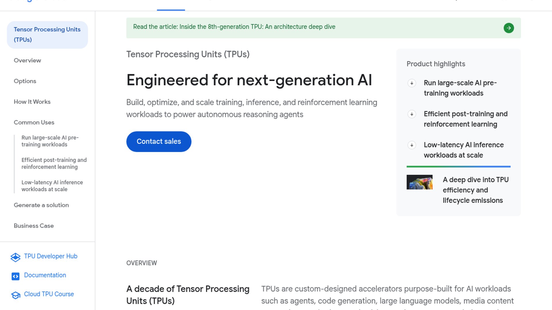 Google splits TPUs for training and inference