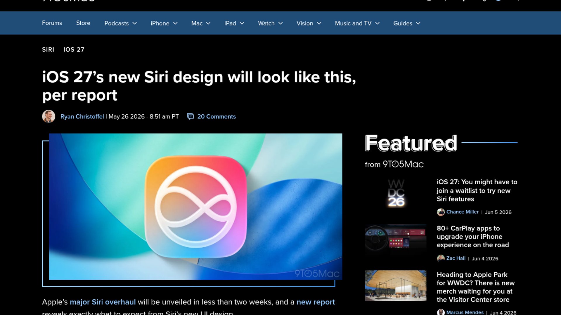 Apple is set to release a new AI model to compete with OpenAI and Anthropic, alongside a leaked Siri redesign for iOS 27.