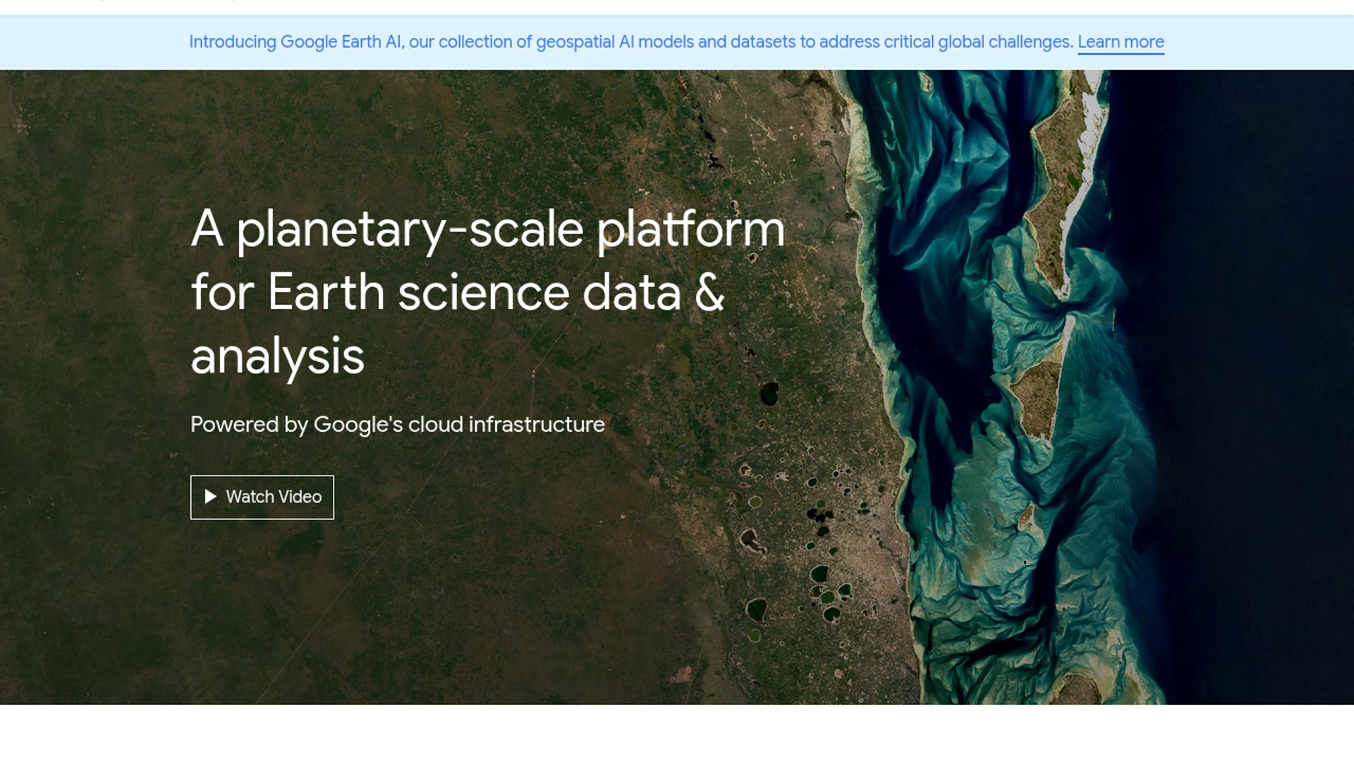Google Earth Engine debuts Geospatial AI Agents
