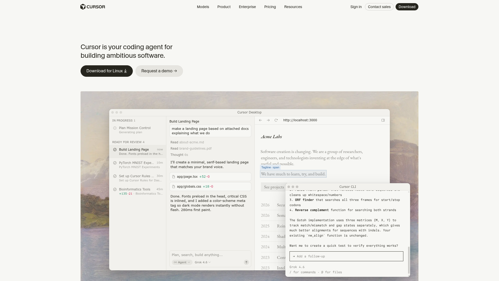 Cursor Restores Access After Service Outage