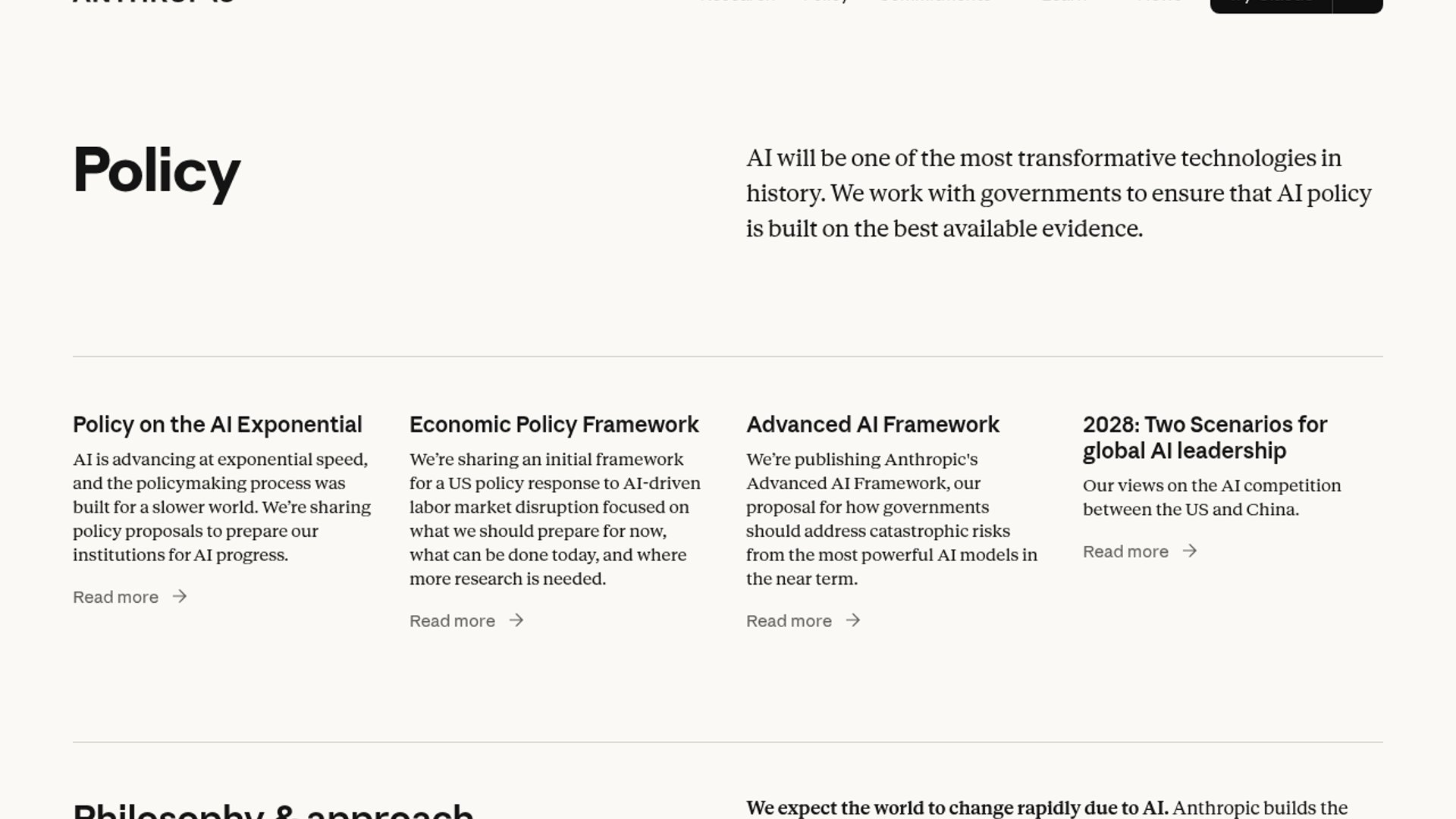 Anthropic proposes government veto on frontier AI