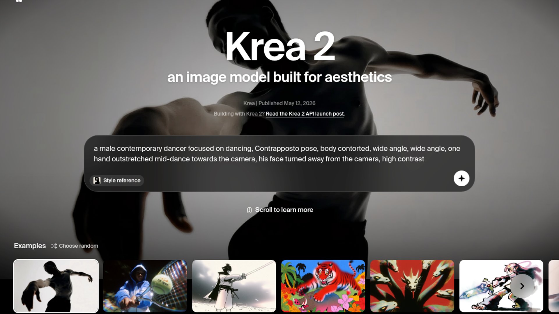Krea 2 lands on Replicate
