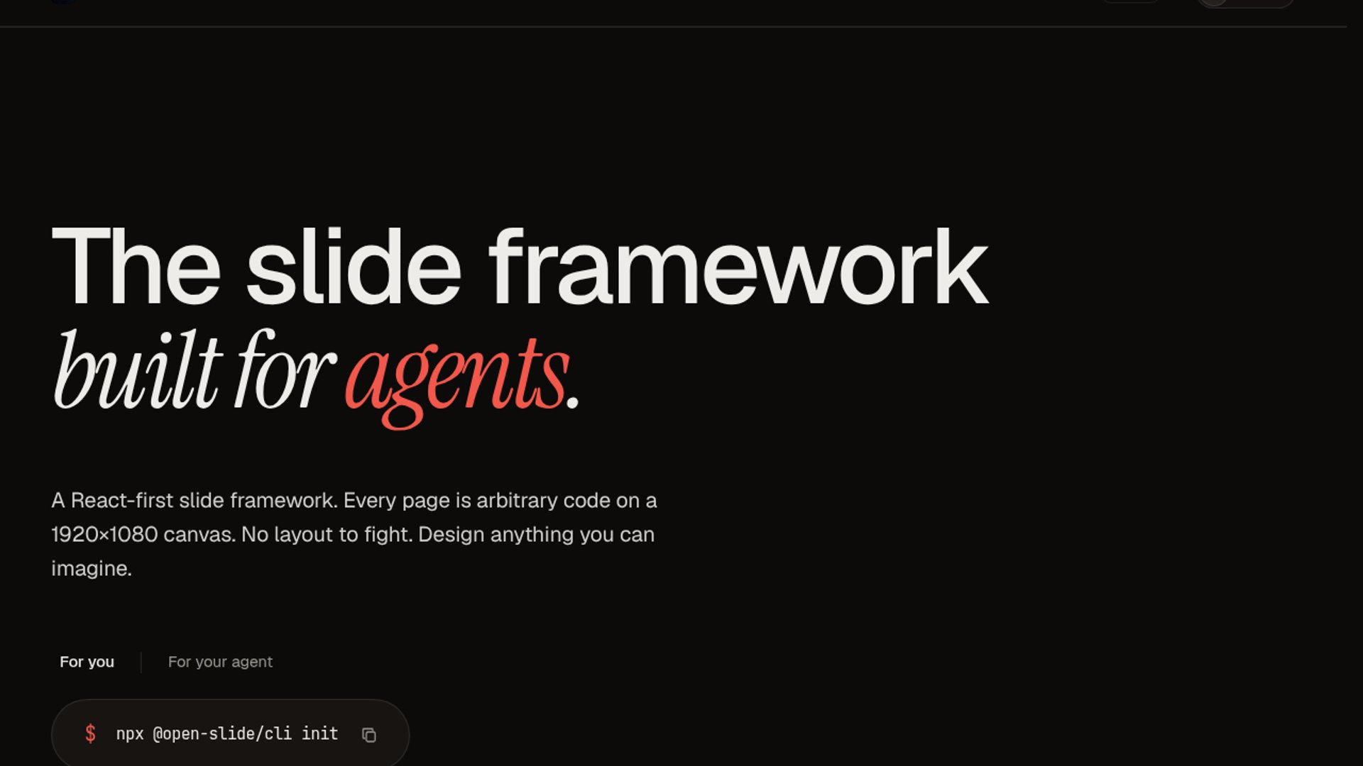open-slide ships Keynote-style Morph Transition