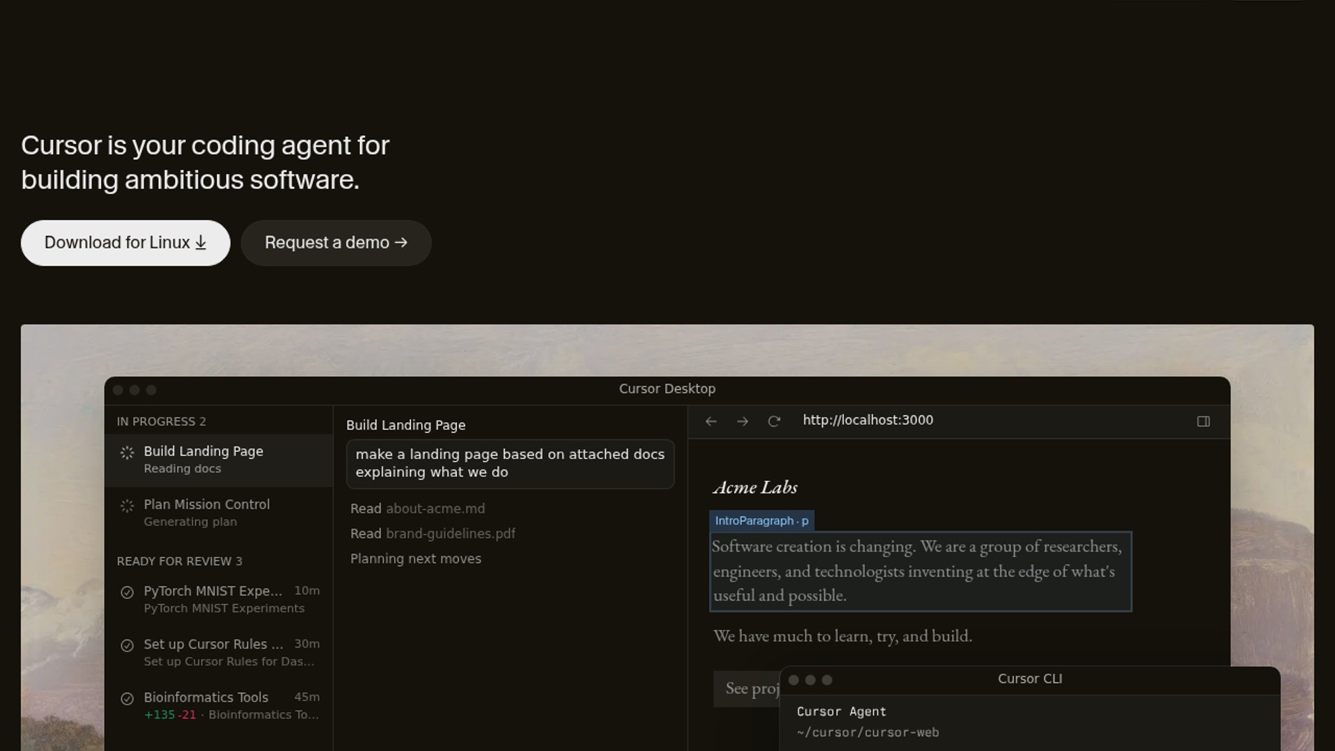 Founders orchestrate Fable and Grok in Cursor