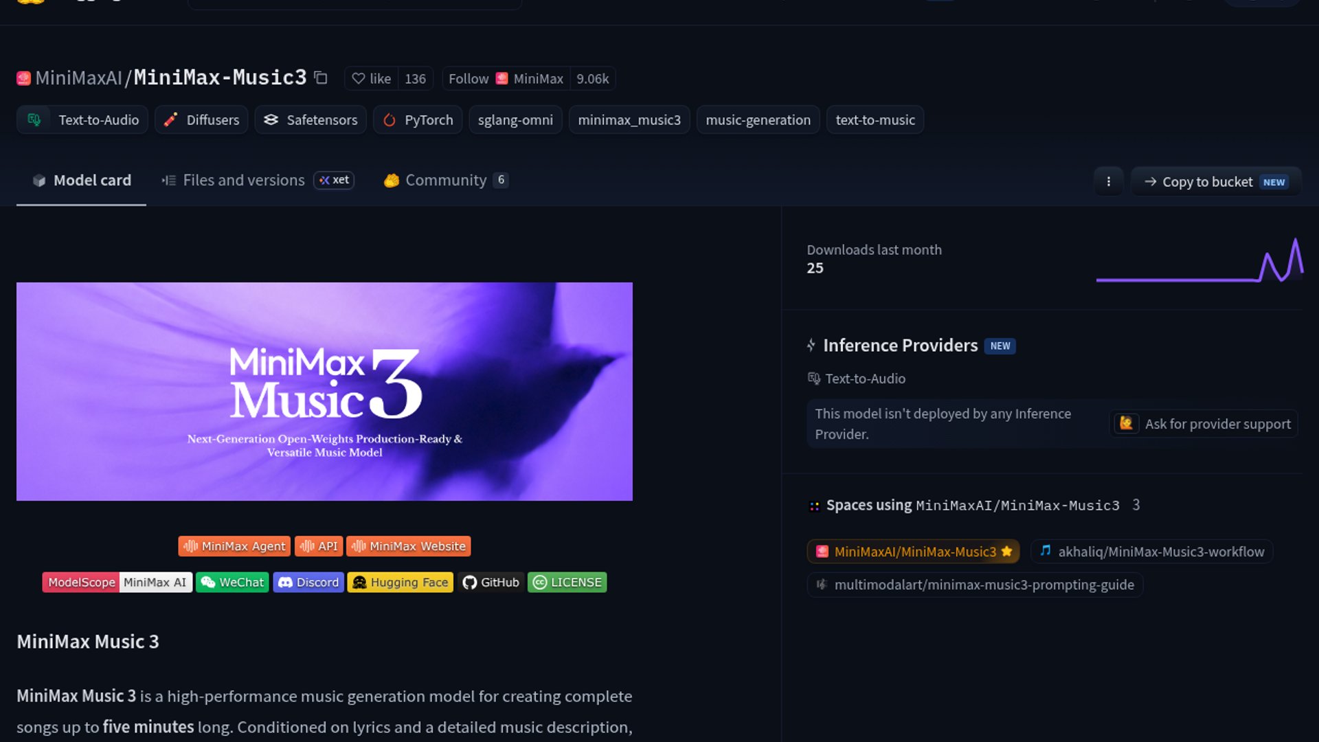 MiniMax Music 3 Workflow Goes Live
