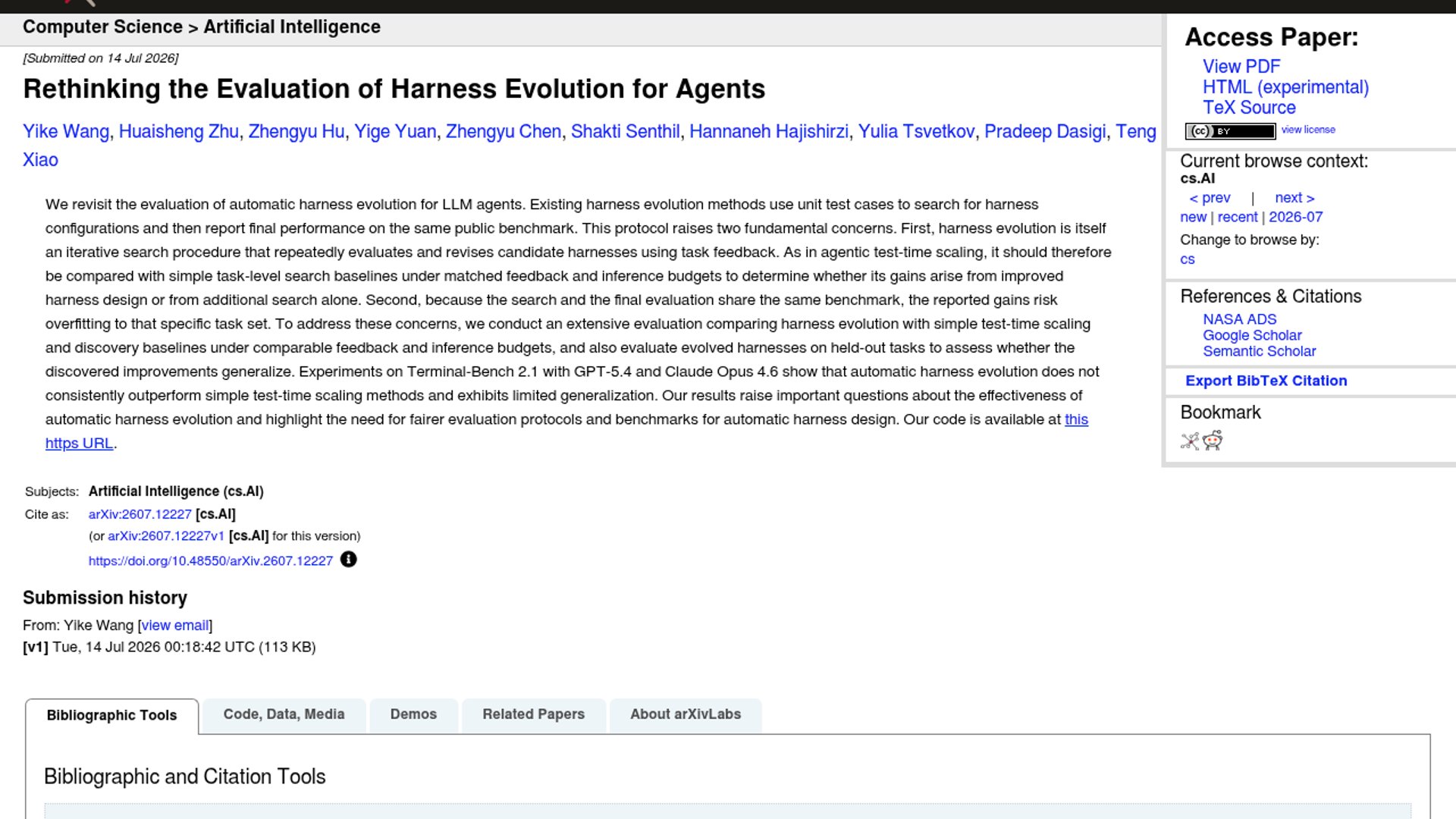Harness Evolution Underperforms Simpler Scaling Baselines