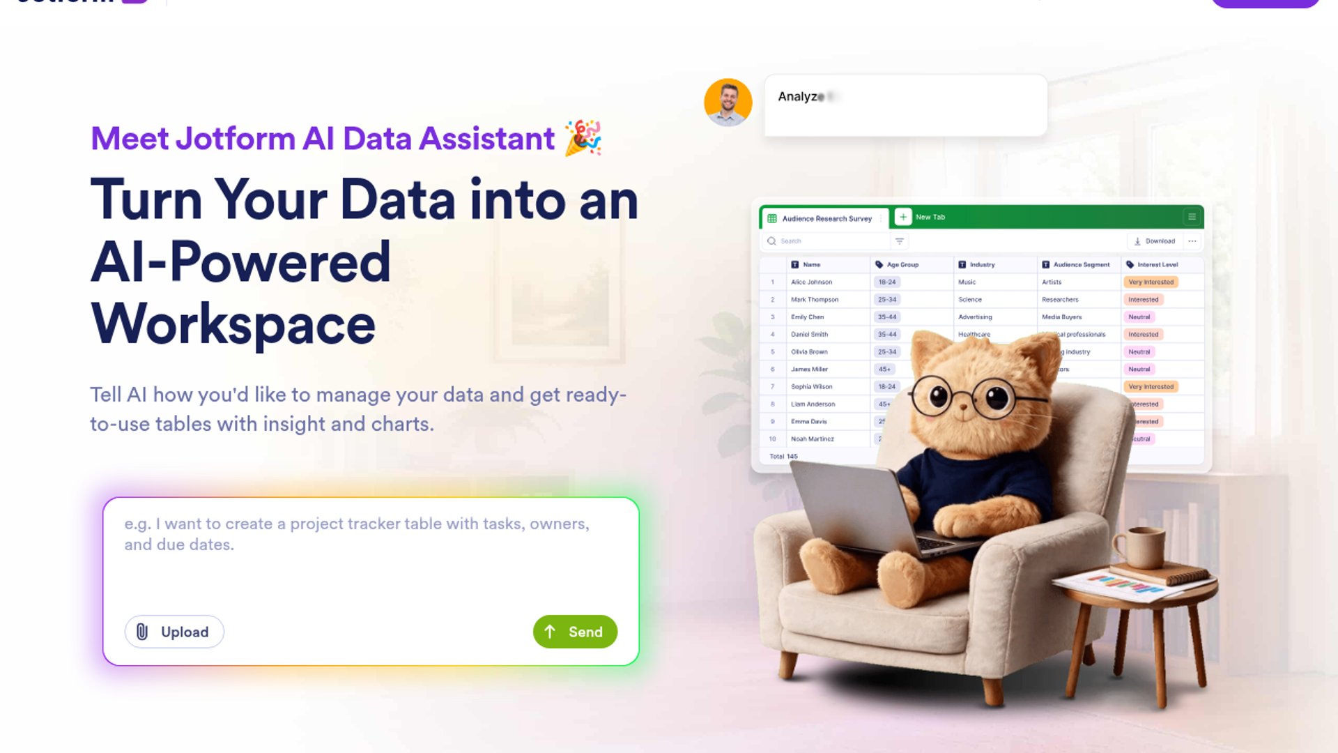 Jotform AI Data Assistant Turns Data Into Action