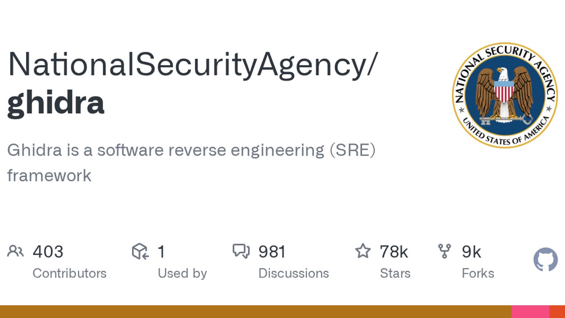 Ghidra surges on GitHub for binary analysis