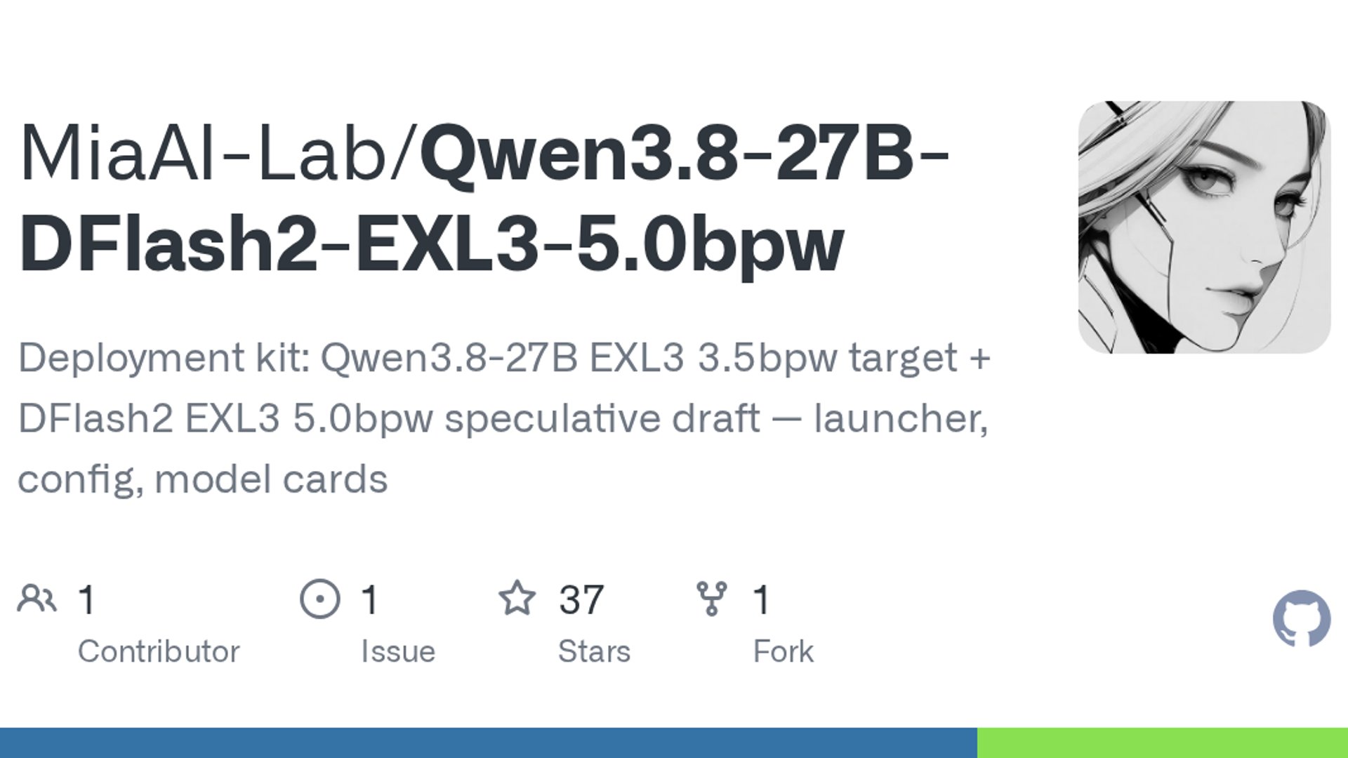 Qwen3.8-27B EXL3 unlocks 200K local context