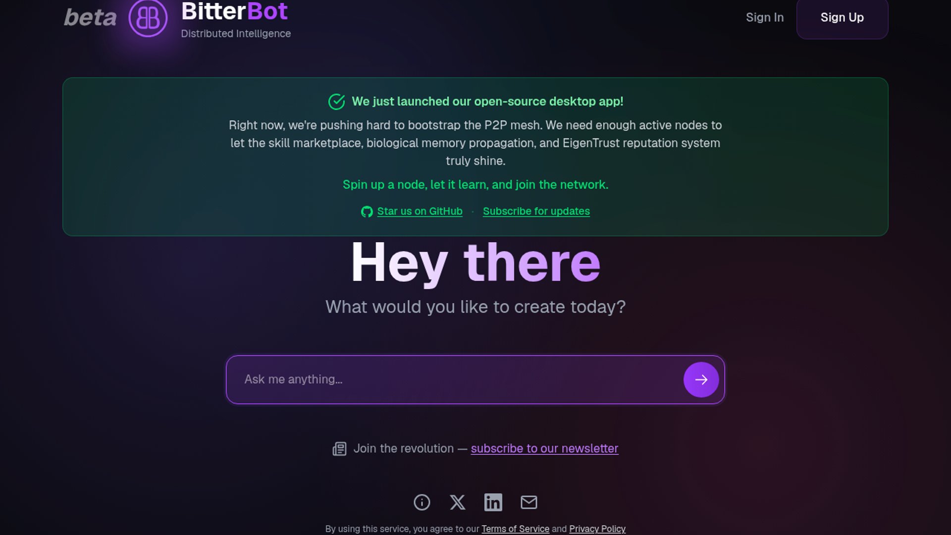 Bitterbot launches Forage P2P bounty economy