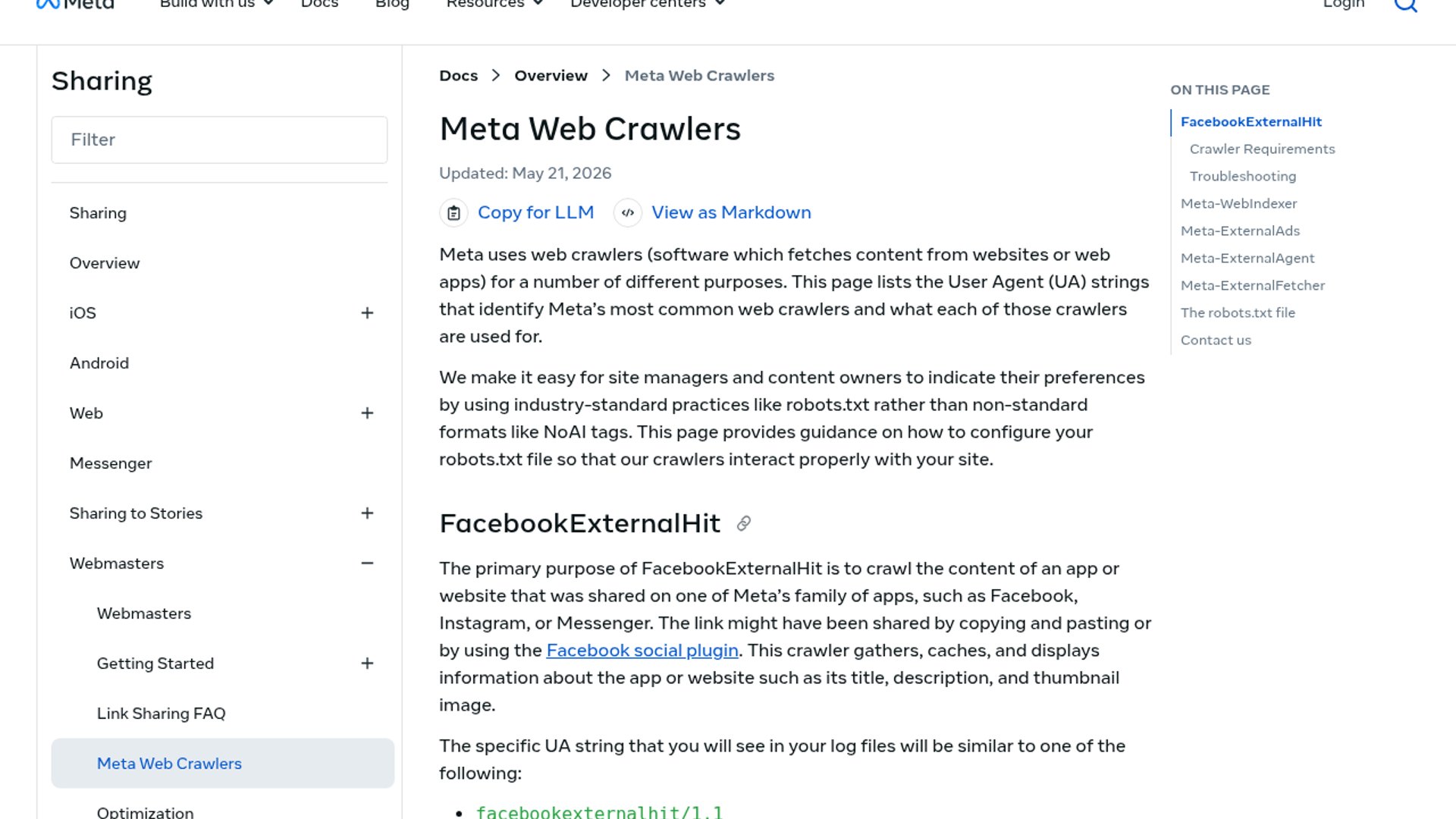 Meta crawler dominates AI training crawls