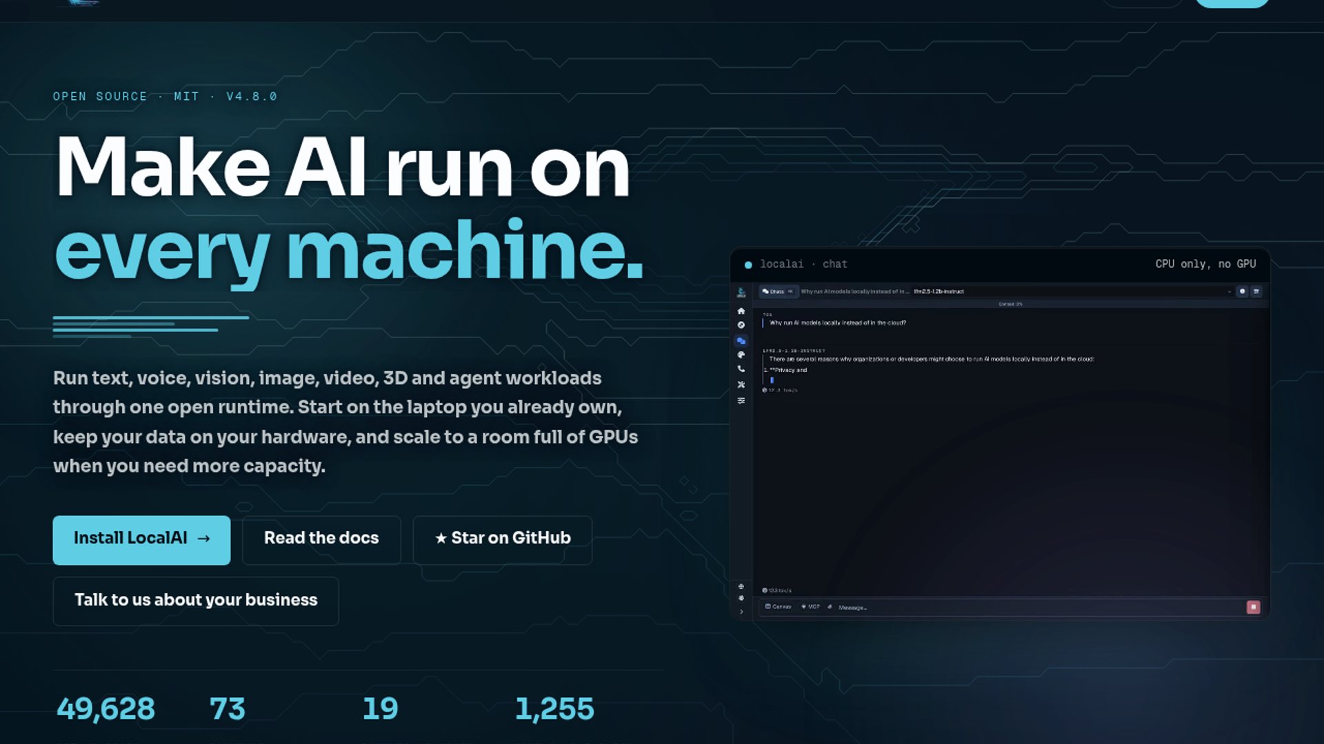 LocalAI 4.12.0 Streams Qwen TTS Early