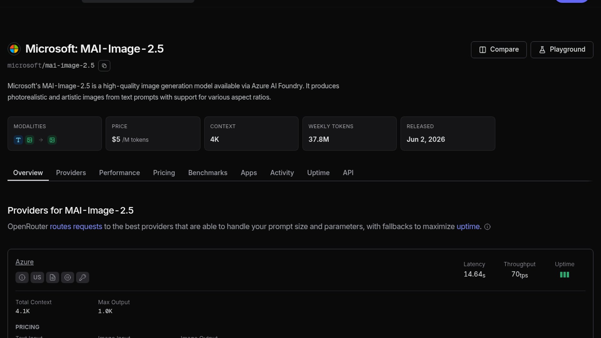 MAI-Image-2.5 generates its own launch images