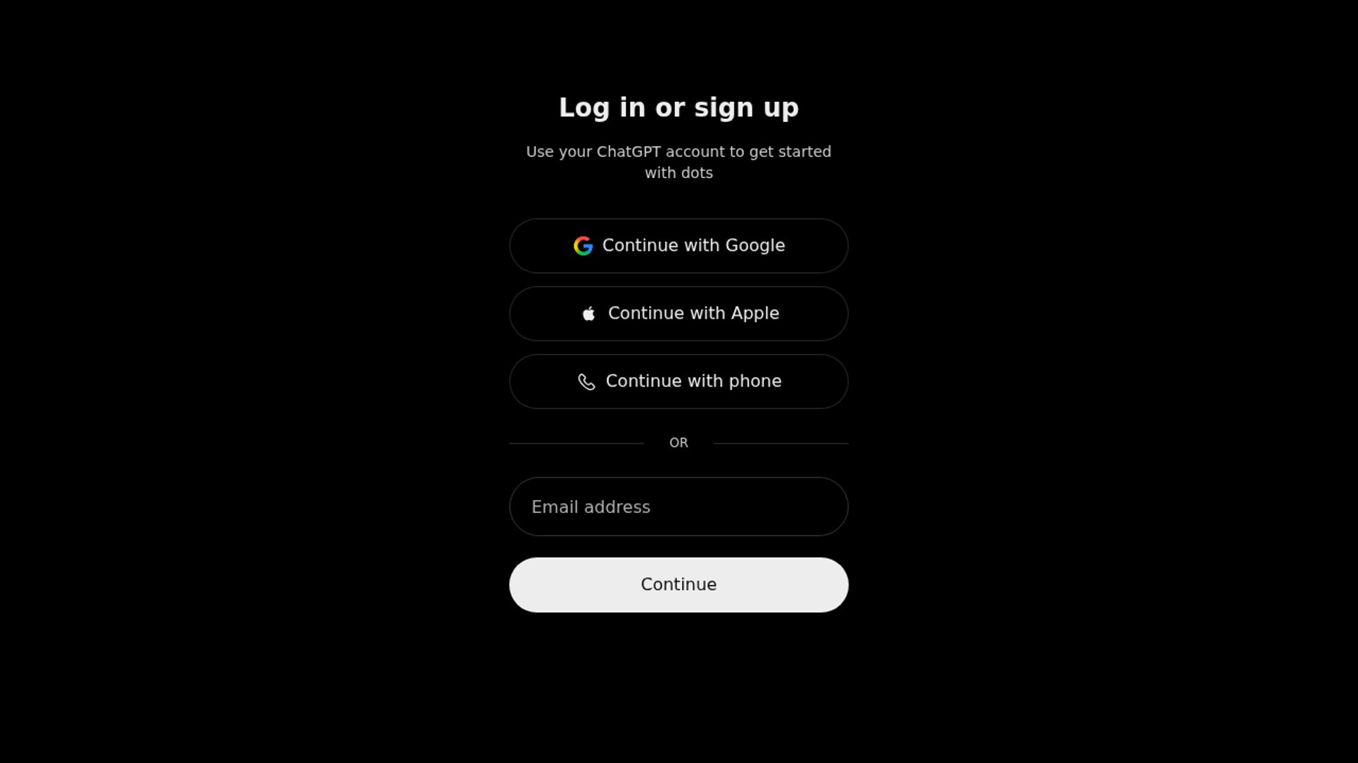 ChatGPT Dots add iMessage, RCS texting